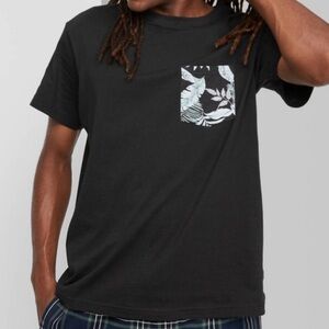 Original Use Men’s XS Short Sleeve Crew Neck T-Shirt Graphic Pocket Tee Black